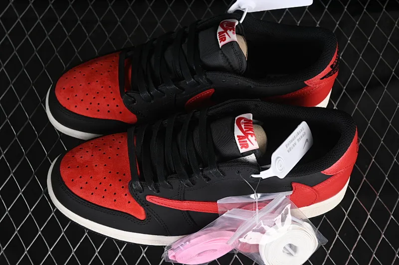 All categories Air Jordan Jordan series basketball shoes Air Jordan 1 Low Travis Scott x Air Jordan 1 Low OG AJ1 Joe 1 undercut low DM7866-061